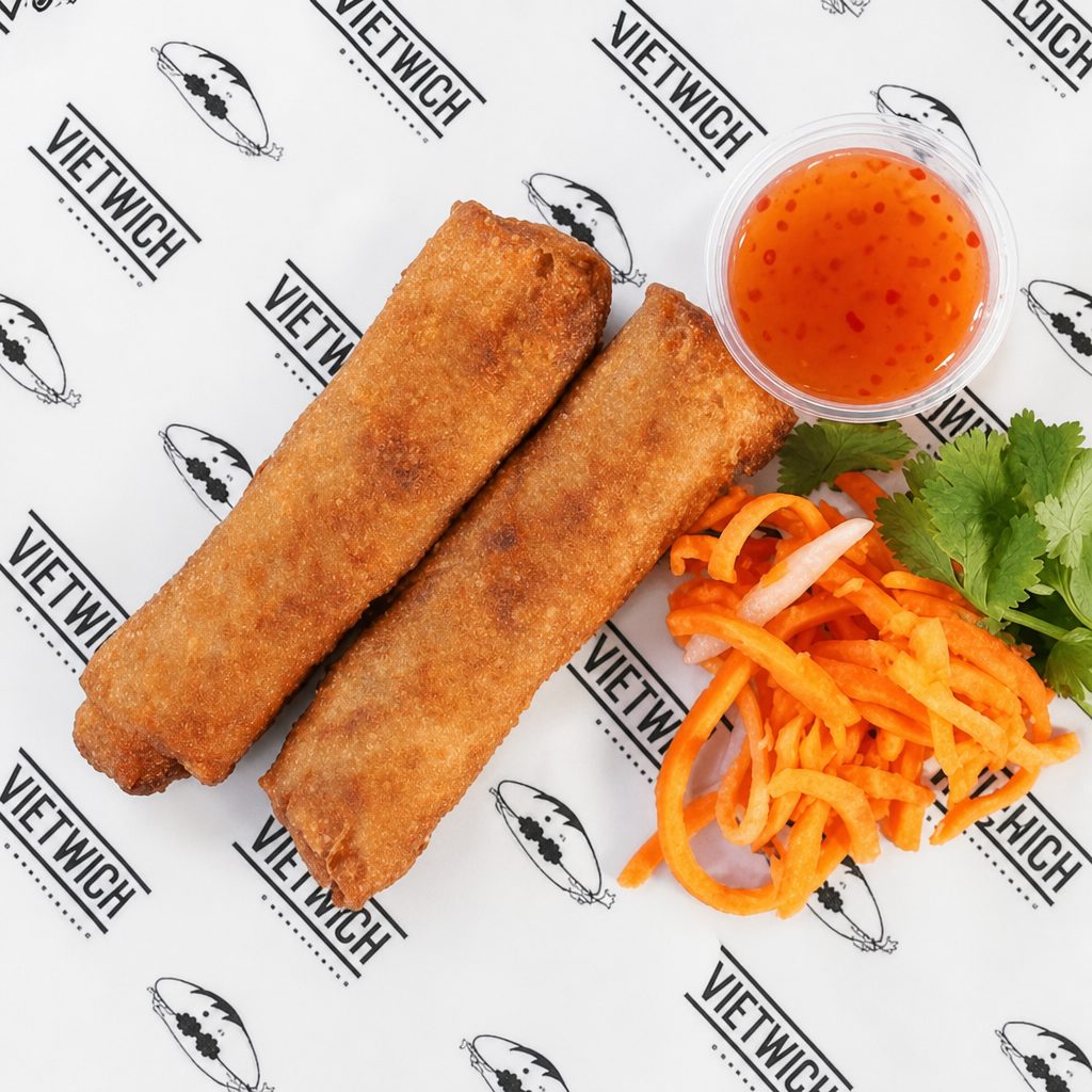 Veggie Egg rolls (2 count).