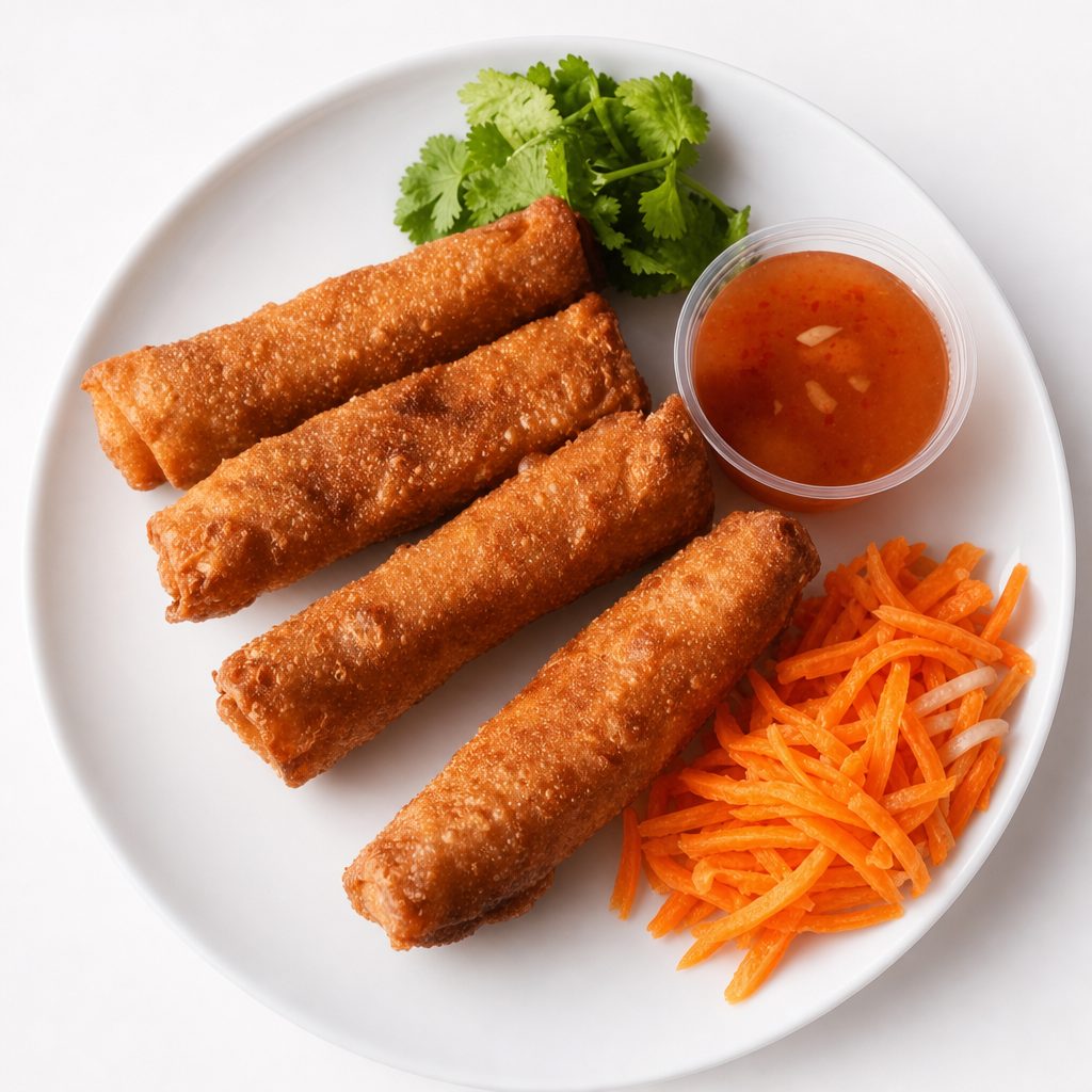 Veggie Egg Rolls (4 count).